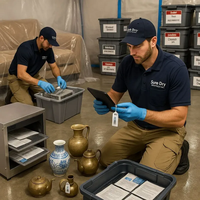Content Protection and Restoration process in White Bear Lake, MN