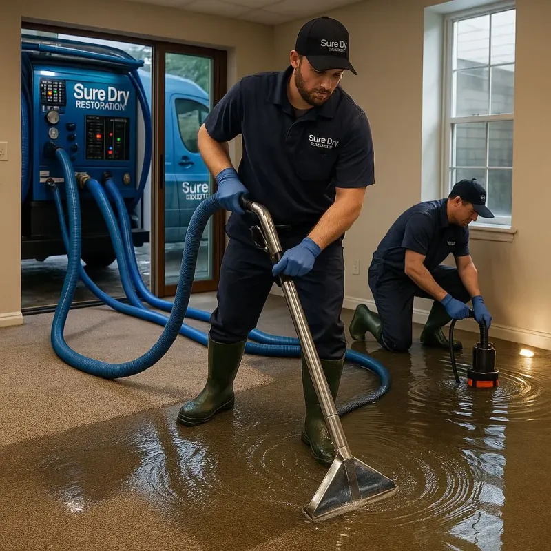 Water Extraction and Removal process in White Bear Lake, MN